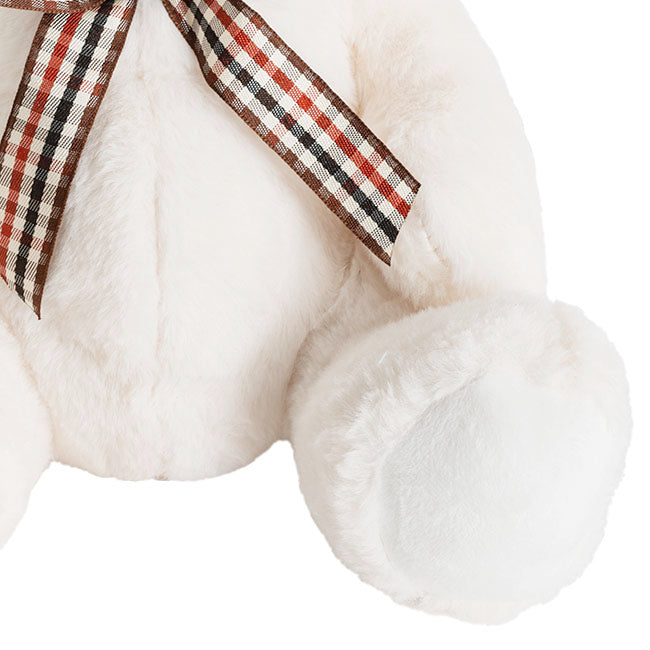 Toby Relay Teddy White (30cmST)