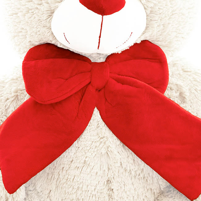 Ted the I Love You Teddy Bear Plush Toy White (45cmST)