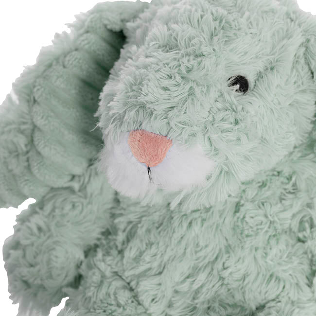 Bunny Nibbles Plush Soft Toy Soft Teal (22cmST)