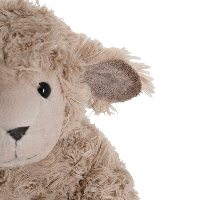 Louis Sitting Lamb Plush Soft Toy Hazel Brown (20cmST)