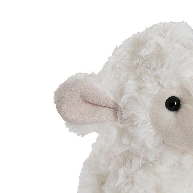 Louis Sitting Lamb Plush Soft Toy White (20cmST)