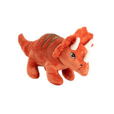 Tank Triceratops Dinosaur Plush Toy Orange (33x20cmHT)