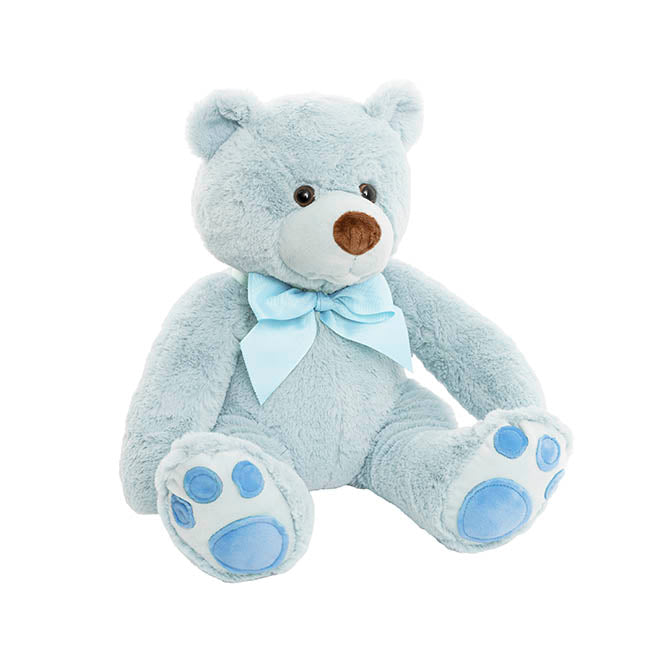 Teddy Bear Mojo Plush Soft Toy Blue (40cmHT)