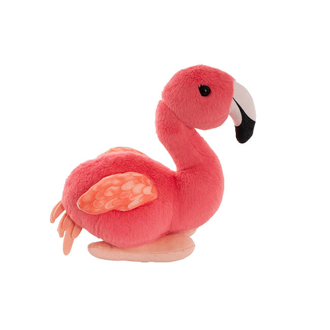 Mingo the Flamingo Eco Plush Soft Toy Pink (25cm.ST)