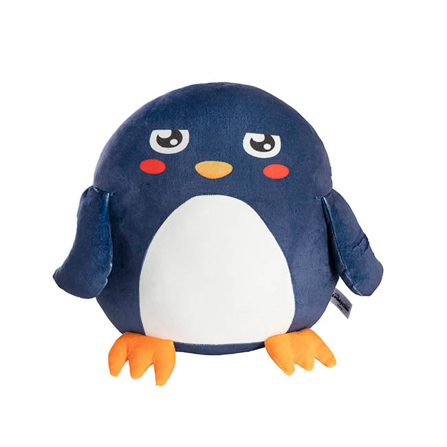 Penguin Winnie Squish Pillow Plush Puff Navy (35cm.HT)