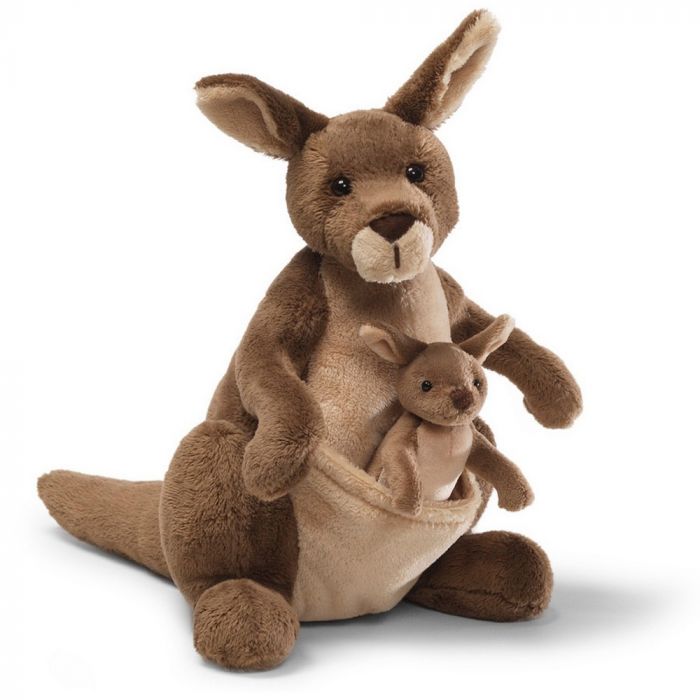 GUND Kangaroo Jirra With Removable Joey (27cmHT)