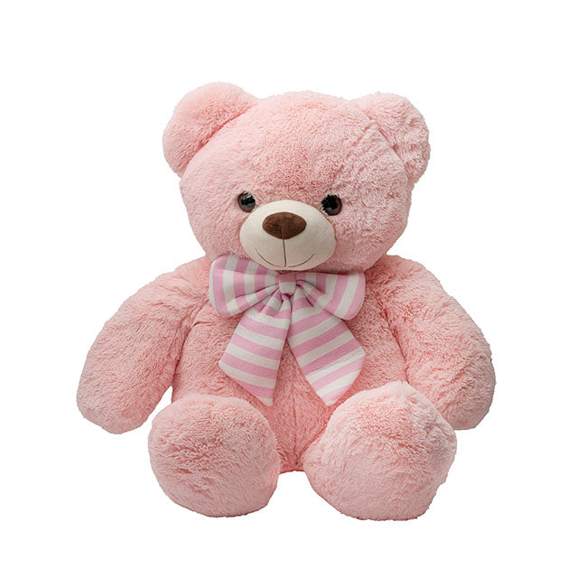 Liam Giant Teddy Bear Soft Pink (105cmHT/70cmST)