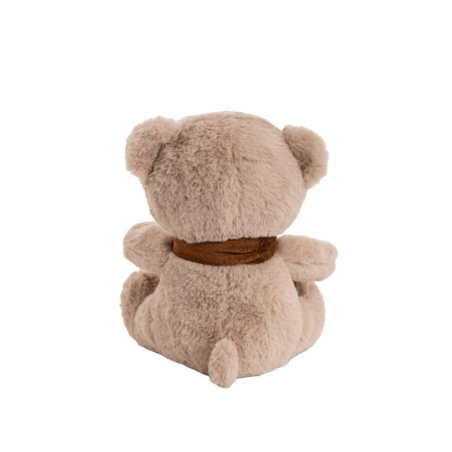 Tobby Bear With Scarf Brown (20cmST)