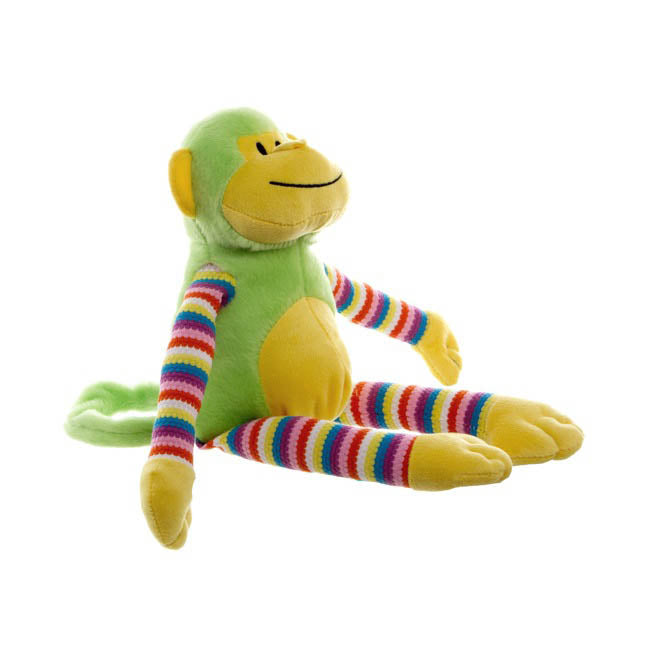 Milo Monkey Bright Striped Lime (38cmHT)