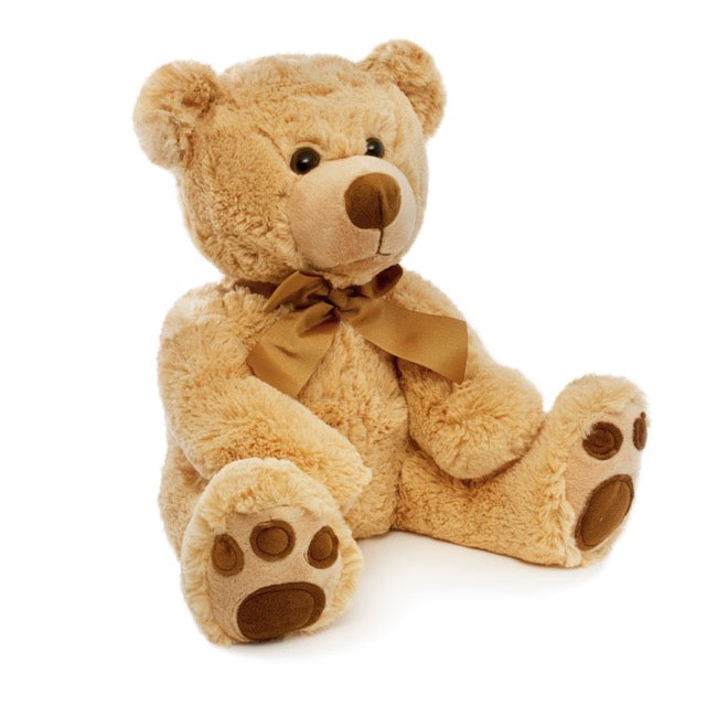 Teddy Bear Mojo Plush Soft Toy Light Brown (40cmHT) – The Soft Toy