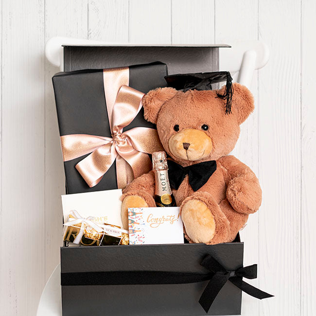 Graduation Teddy Bear Charles Light Brown (30cmST)