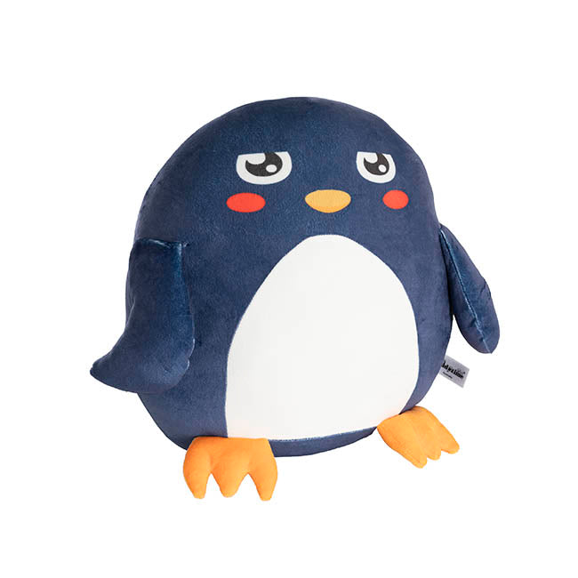 Penguin Winnie Squish Pillow Plush Puff Navy (35cm.HT)