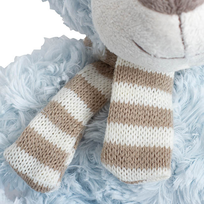 Elliot Teddy Bear Baby Blue (23cmST)