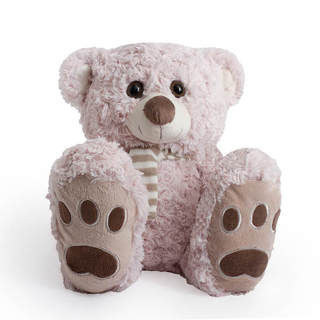 Elliot Teddy Bear Baby Pink (30cm)