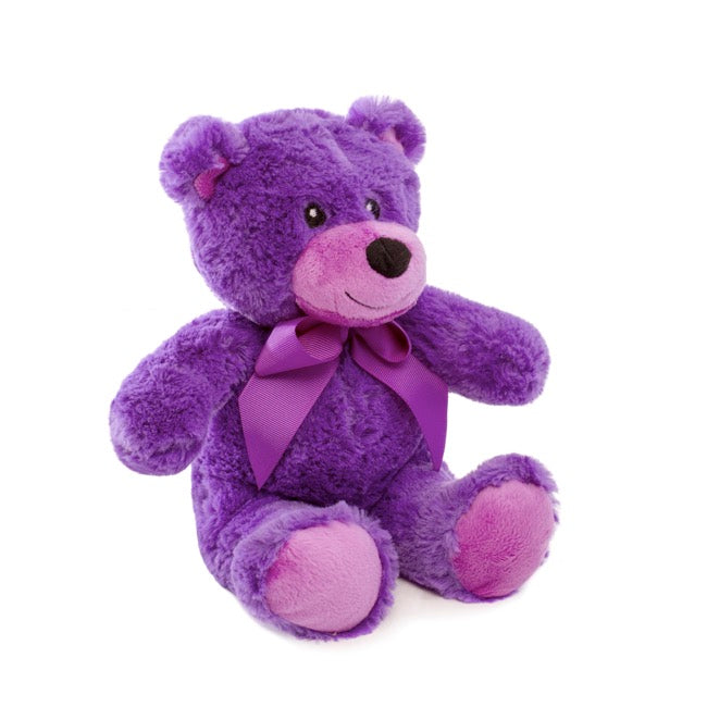 Jelly Bean Teddy Bear Purple (20cmST)