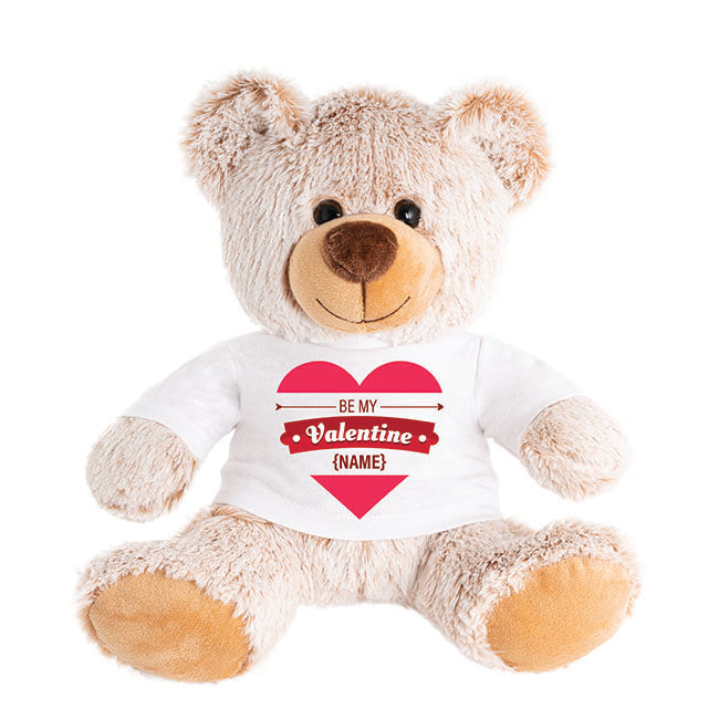 Personalised teddy bears for valentines day sale