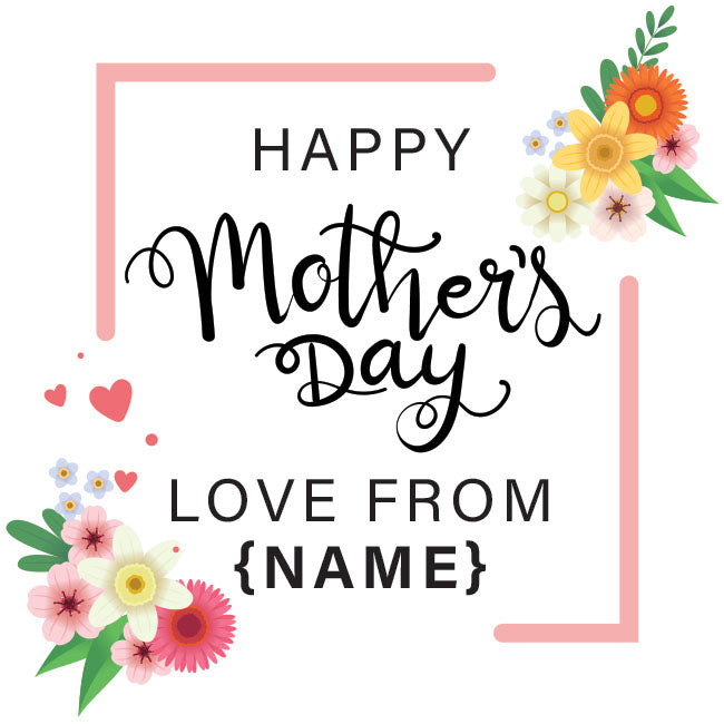 Mothers Day Flowers - Oscar Teddy Bear (25cmST)