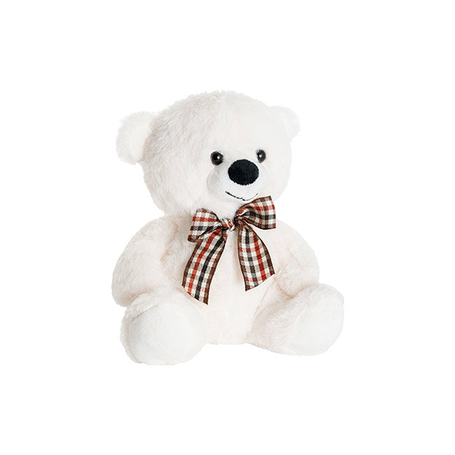 Toby Relay Teddy White (20cmST)