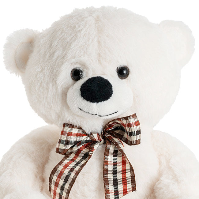 Toby Relay Teddy White (20cmST)