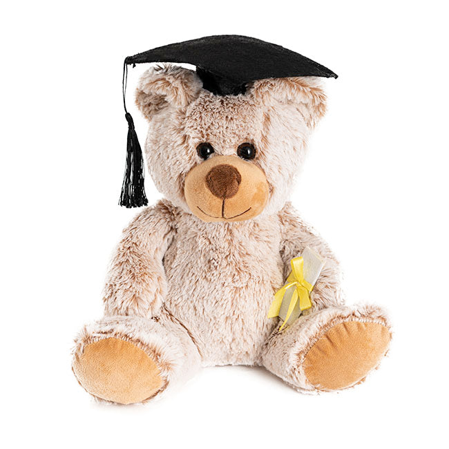 Graduation Teddy Bear Oscar Beige (26cmST)