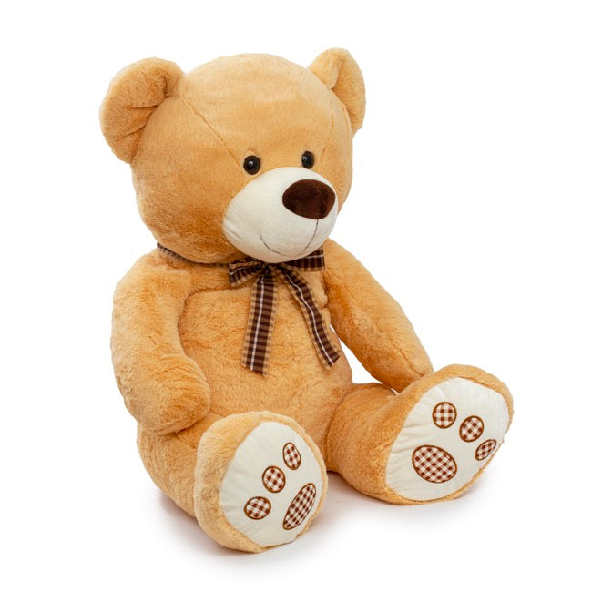 Nandi Large Teddy Bear Brown (70cm Sitting)