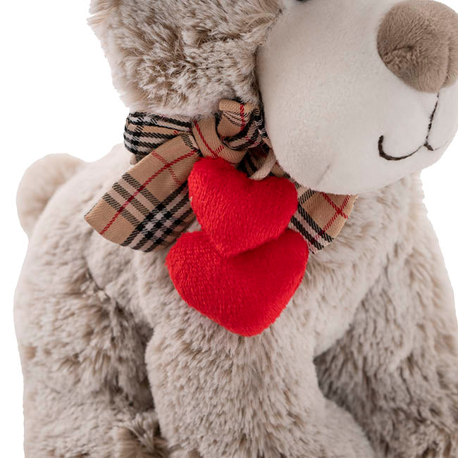 Love Puppy Mars Plush Soft Toy Brown (24cmST)