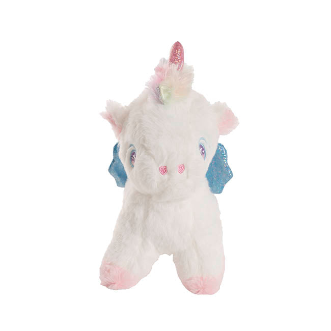 Unicorn Charlotte Plush Soft Toy White (24cmHT)