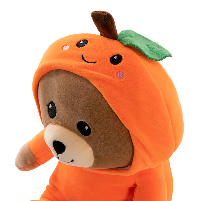 Orange Teddybear Plush Soft Toy Orange (25cmST)