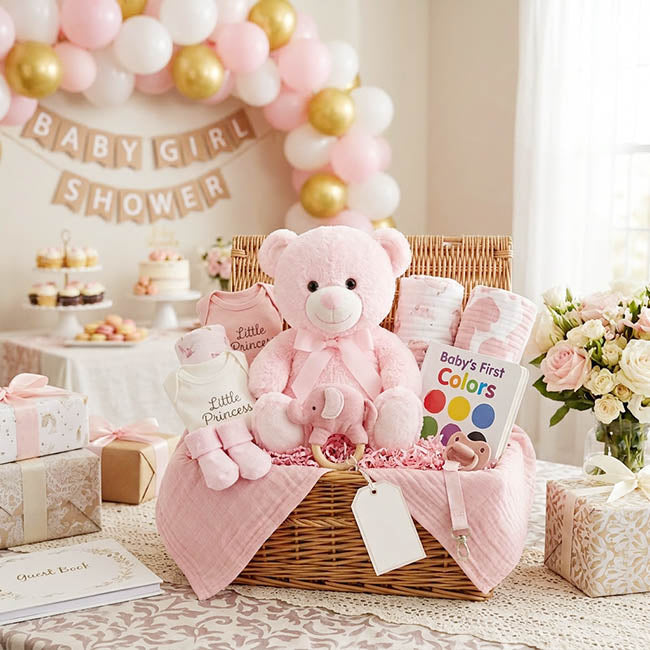 Teddy Bear Toby Soft Pink (25cm.ST)