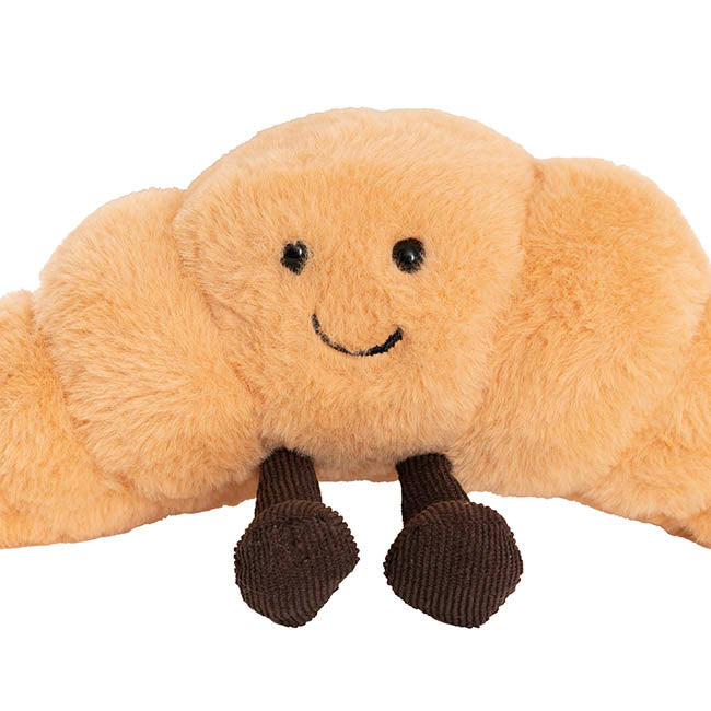 Mr Croissant Plush Soft Toy Brown (20cm.ST)