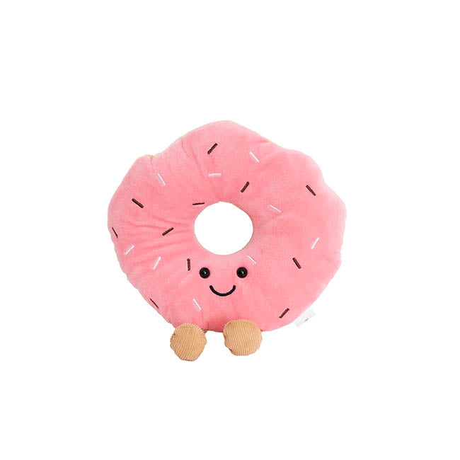 Strawberry Donut Plush Soft Toy Pink (20cm.ST)