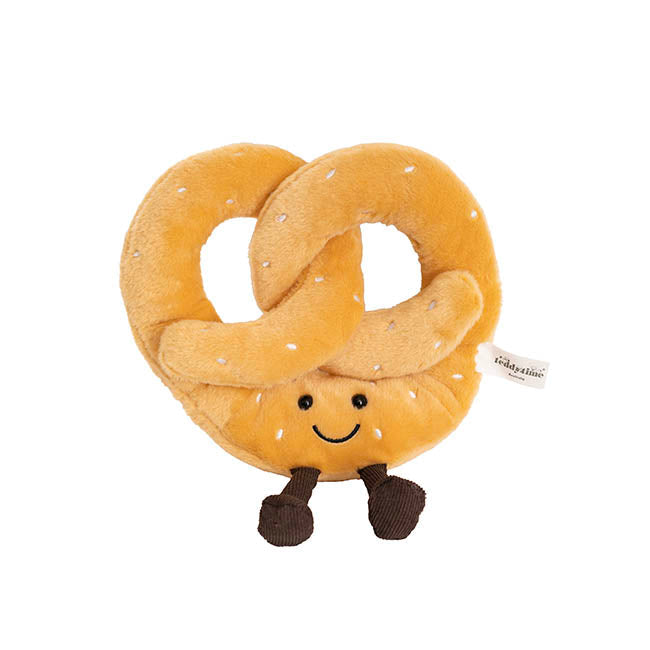 Mr Pretzel Plush Soft Toy Brown (20cm.ST)