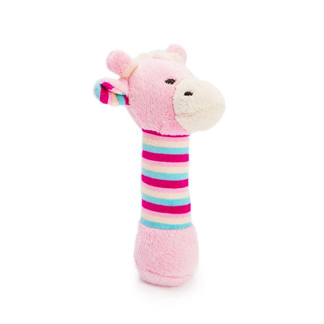 Thomas Giraffe Hand Rattle Pink Multi (15cmHT)