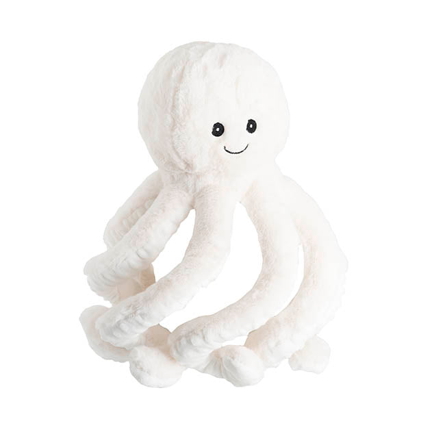 Octopus Sally Plush Soft Toy Cream (25cmST)