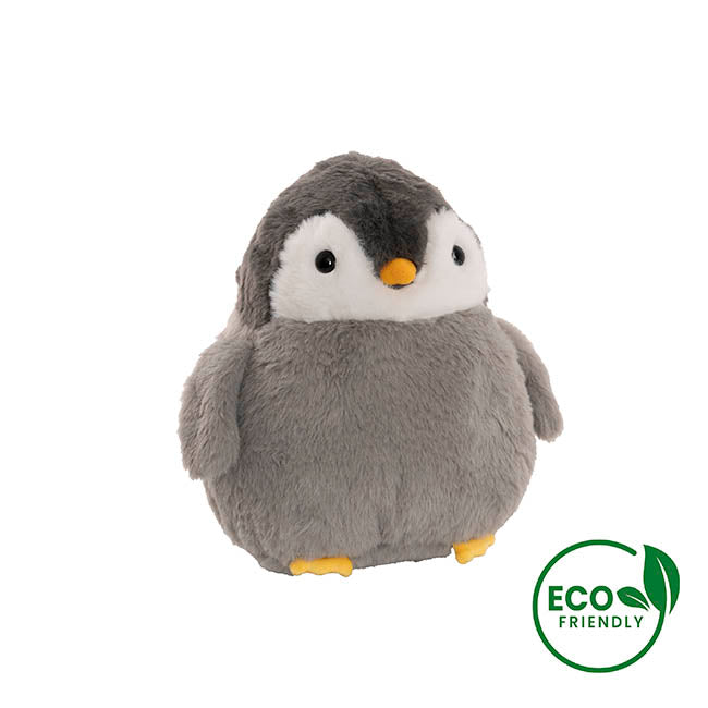 Rony the Penguin Eco Plush Soft Toy Grey (23cm.HT)