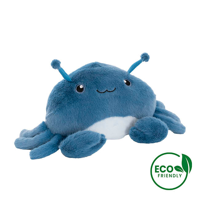 Pinchy the Blue Swimmer Crab Eco Plush Toy Blue (25cm.ST)