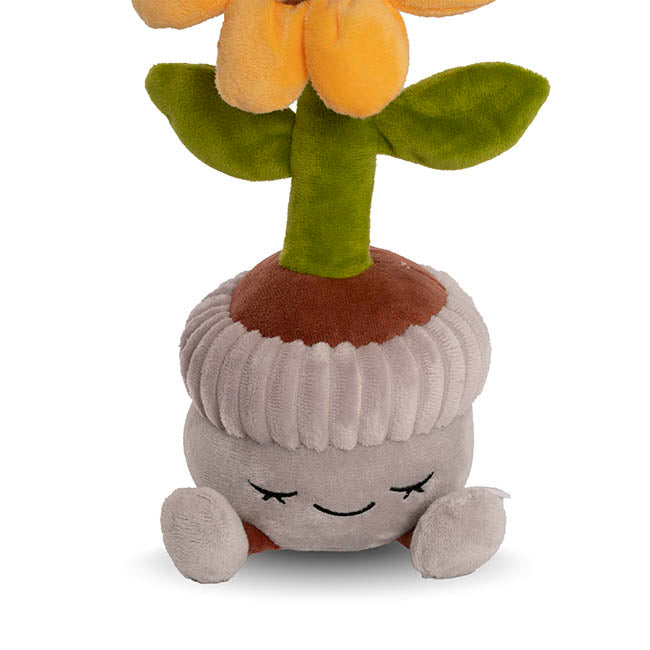 Plush Potted Sunflower Soft Toy Yellow (30cmHT)