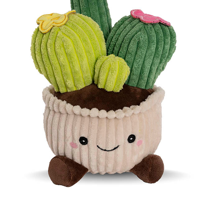Plush Potted Cactus Soft Toy Green (25cmHT)