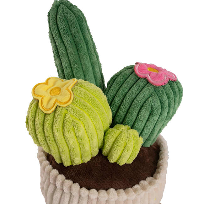 Plush Potted Cactus Soft Toy Green (25cmHT)
