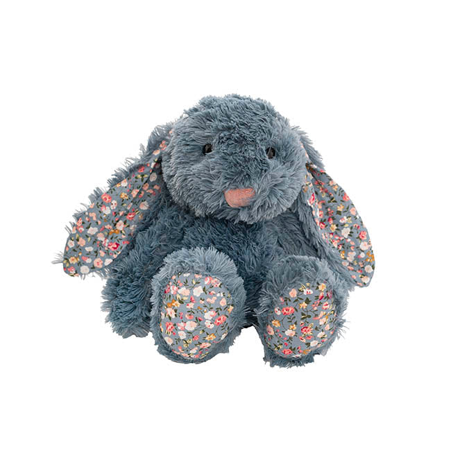 Bunny Petals Plush Soft Toy Teal Blue (40cmHT)