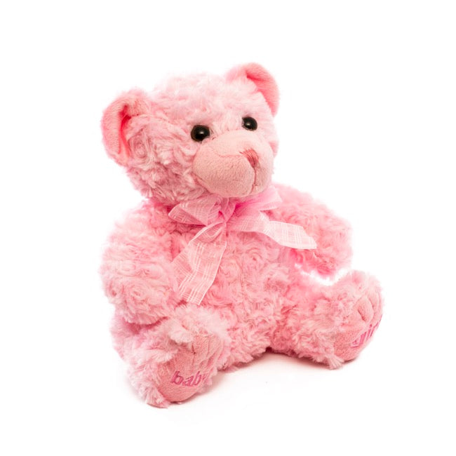 Georgie Teddy Bear Baby Girl Pink (20cmST)