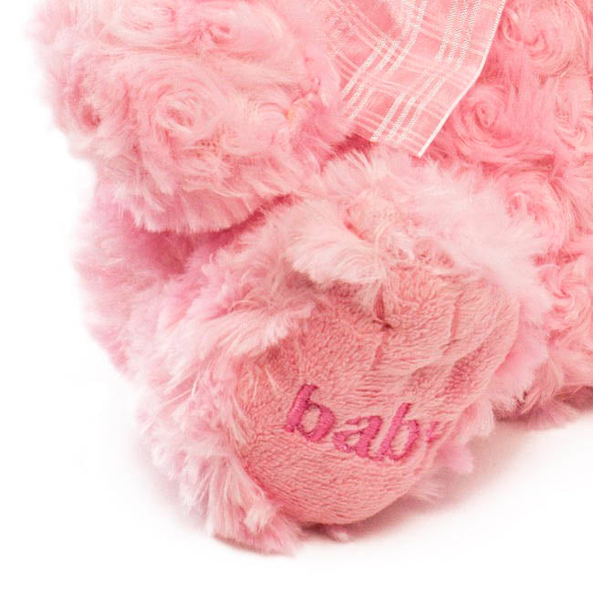 Georgie Teddy Bear Baby Girl Pink (20cmST)