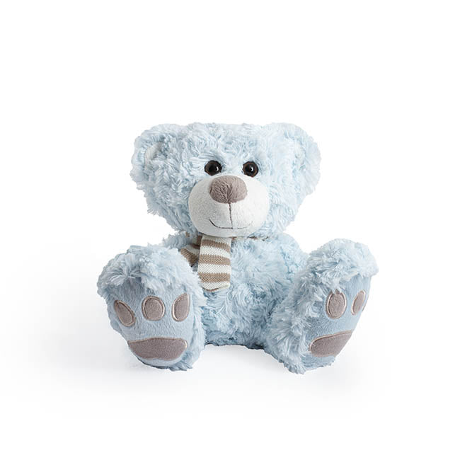 Elliot Teddy Bear Baby Blue (23cmST)