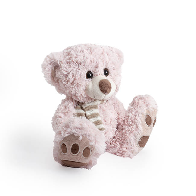 Elliot Teddy Bear Baby Pink (23cmST)