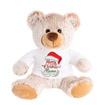Merry Christmas Santa - Oscar Teddy Bear (25cmST)