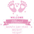 It's a Girl - Oscar Teddy Bear (25cmST)